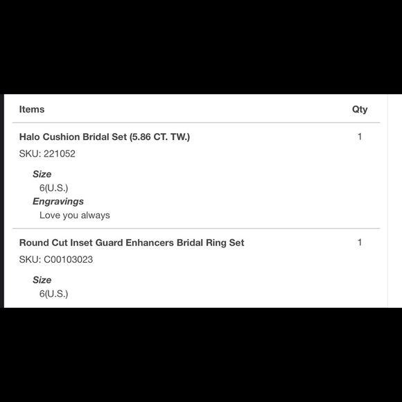 ITalo jewelry 2 wedding sets silver Cushion halo cut 5.86 carats and Round cut - Picture 12 of 12